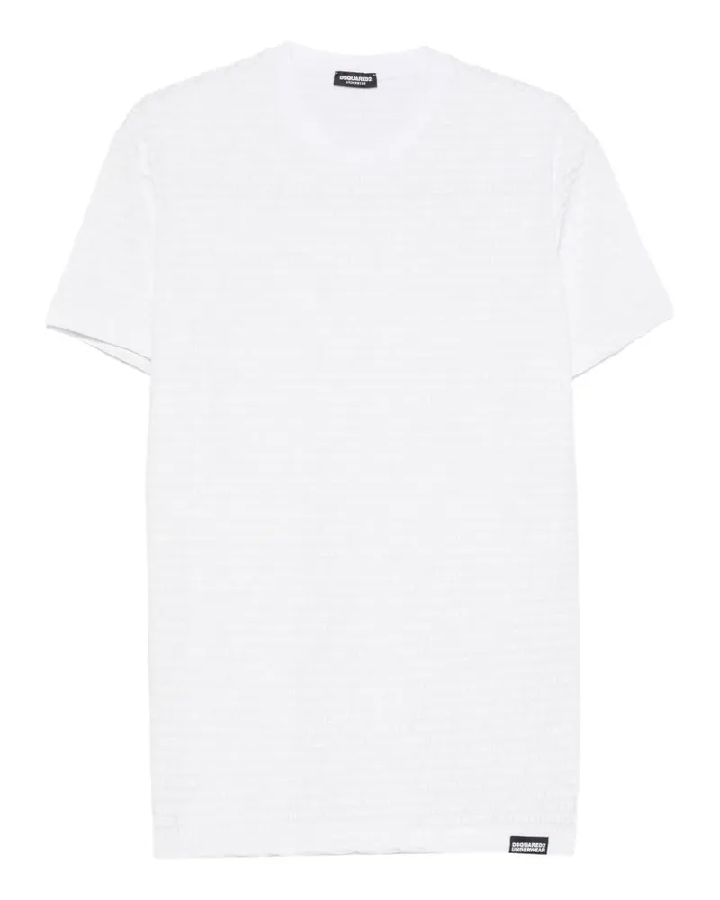 Dsquared2 logo-print T-shirt - Weiß Weiß