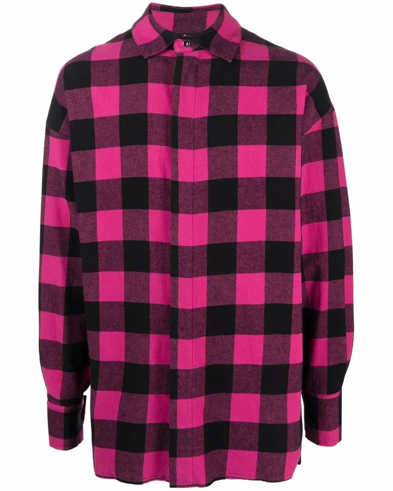 Palm Angels Hemd mit Logo - Rosa Rosa