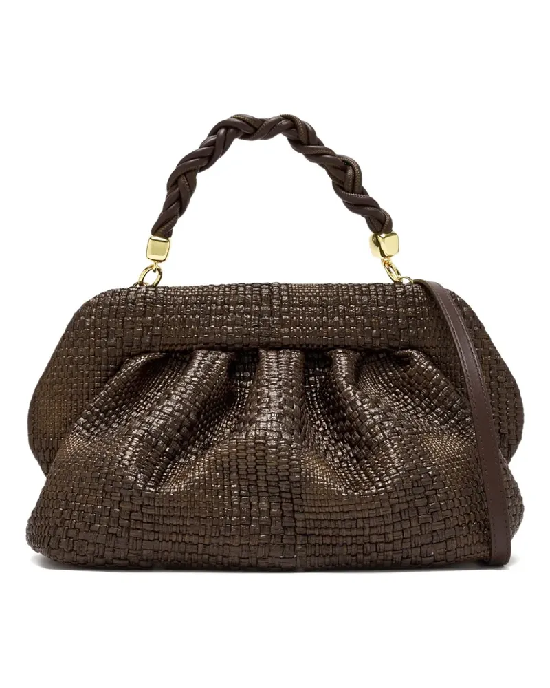 THEMOIRÈ Bios Clutch - Braun Braun