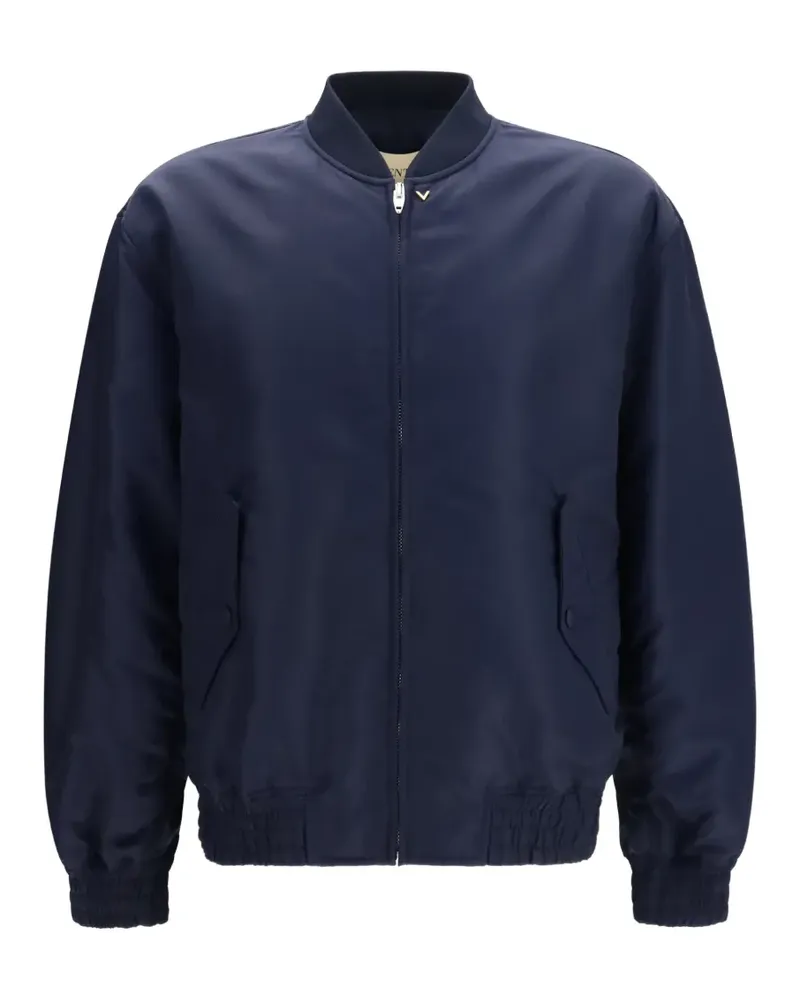 Valentino Garavani VLogo Signature bomber jacket - Blau Blau