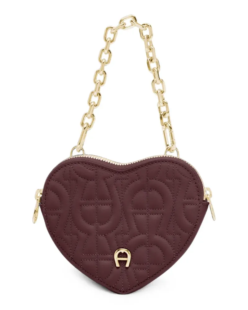 Aigner Heart Mini-Tasche - Rot Rot