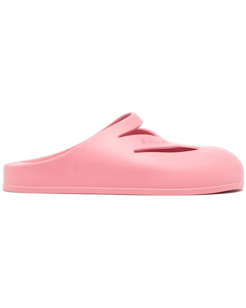 Bally Pantoletten mit runder Kappe - Rosa Rosa