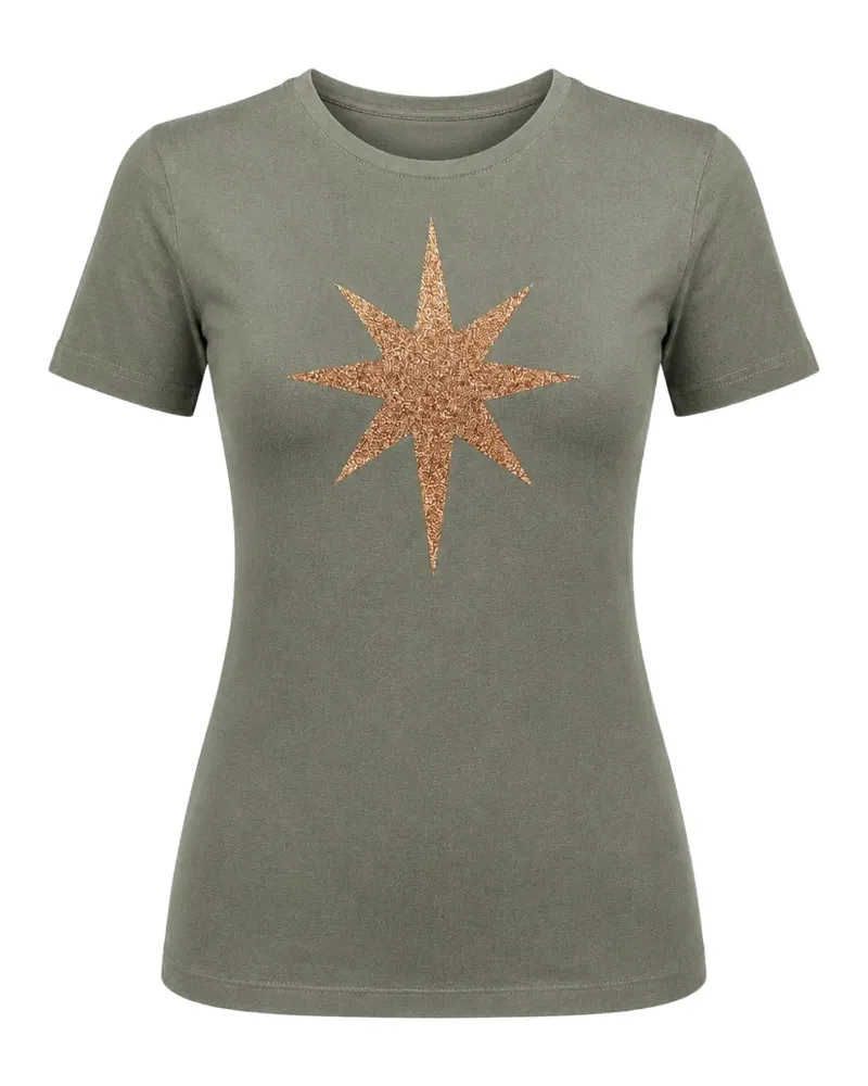 MADISON.MAISON x On/Off Essentials A Star Is Worn T-shirt - Grün Grün