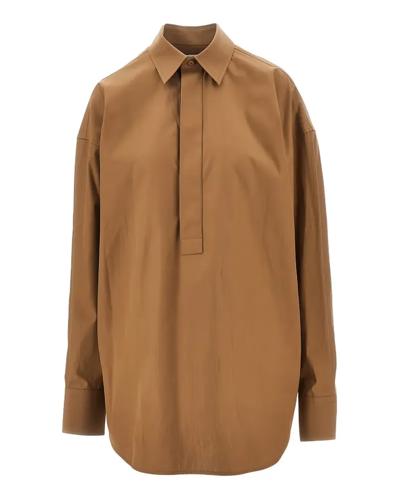 ARMARIUM Candela Oversized-Hemd - Braun Braun