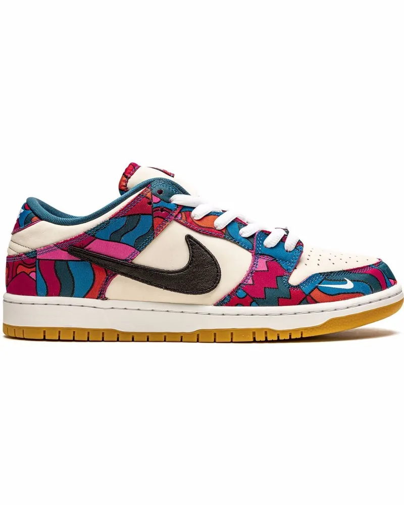 Nike x Parra Dunk Low SB Sneakers - Weiß Weiß