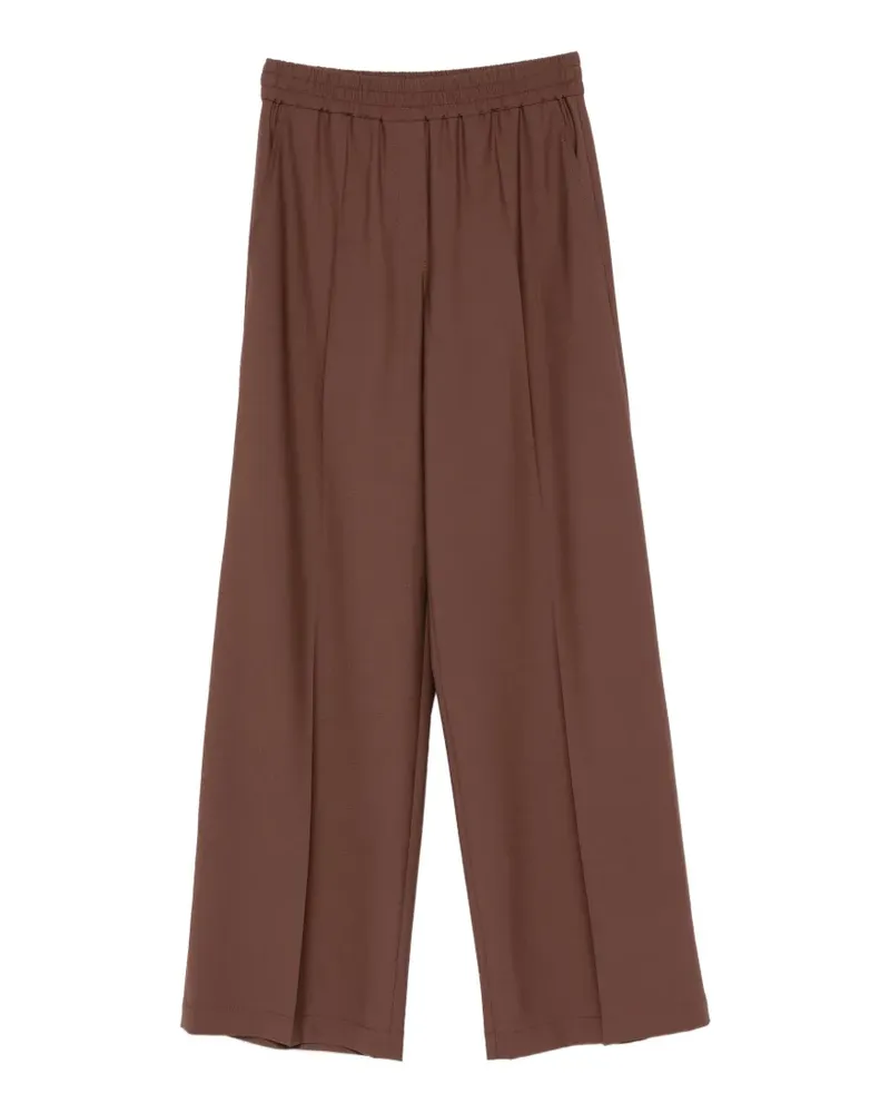 Brunello Cucinelli pleated wide-leg trousers - Braun Braun