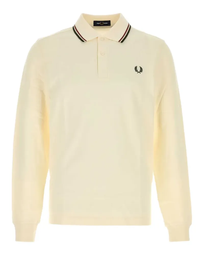 Fred Perry Poloshirt mit Streifendetails - Nude Nude