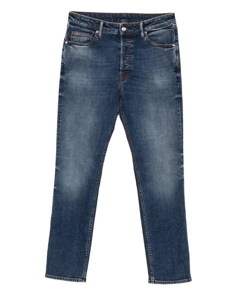 nine:inthe:morning Ausgeblichene Jeans - Blau Blau