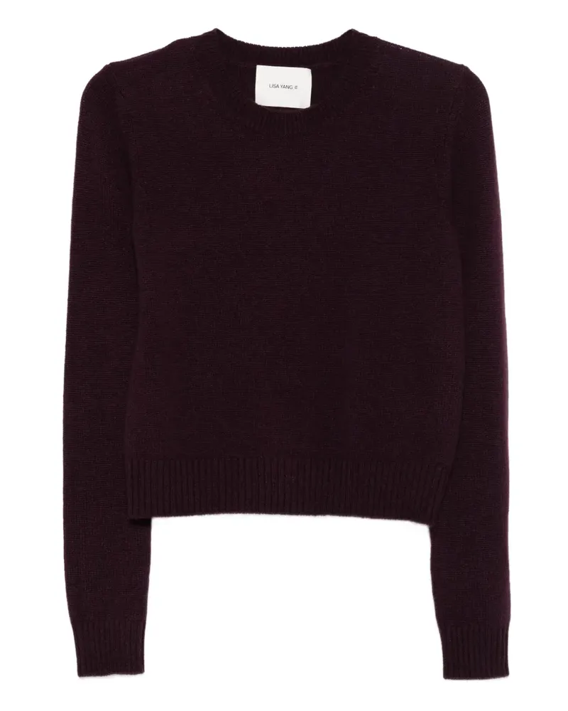 Lisa Yang Mable Pullover aus Kaschmir - Rot Rot