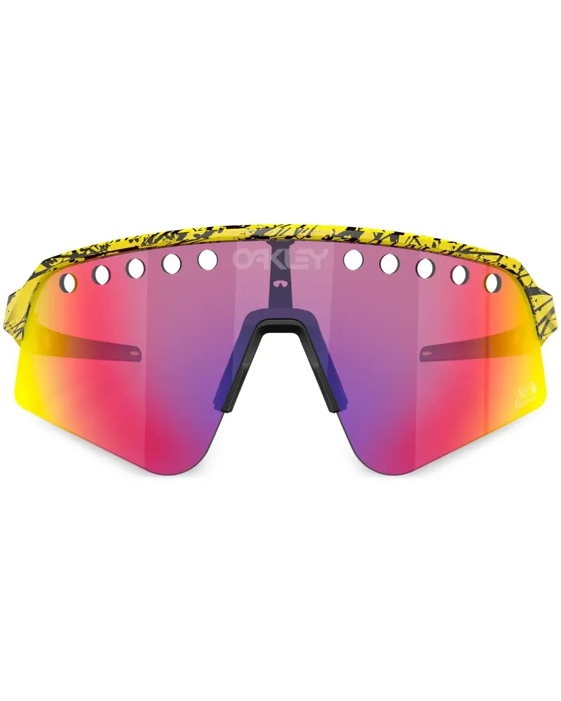 Oakley 2023 Tour de France Sutro Lite Sweep Sonnenbrille - Gelb Gelb