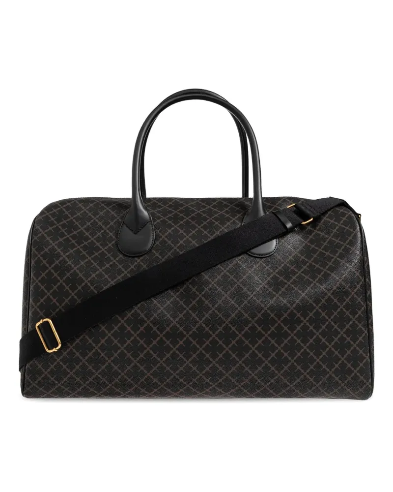 By Malene Birger monogram-print tote bag - Braun Braun