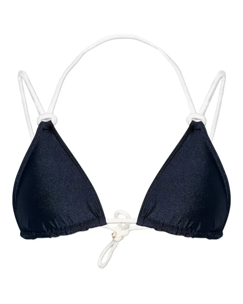 Cult Gaia triangle tie bikini - Blau Blau