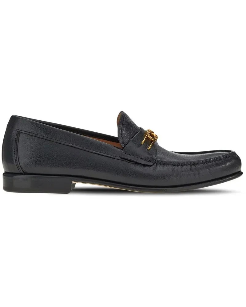 Ferragamo Loafer mit Gancini-Spange - Schwarz Schwarz