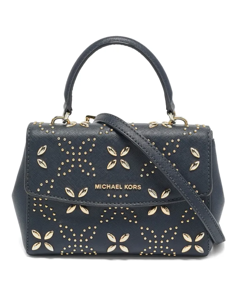Michael Kors Kleiner Ava Tote Bag mit Nieten - Blau Blau