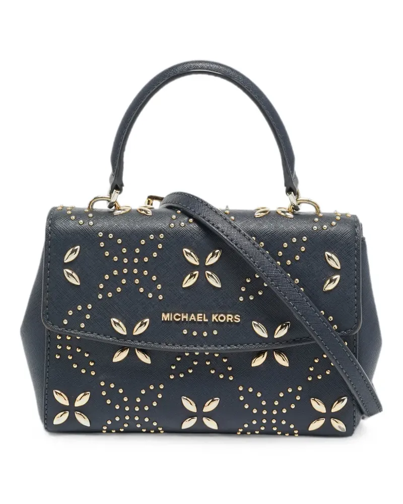 Michael Kors small Ava stud-embellishment tote bag - Blau Blau