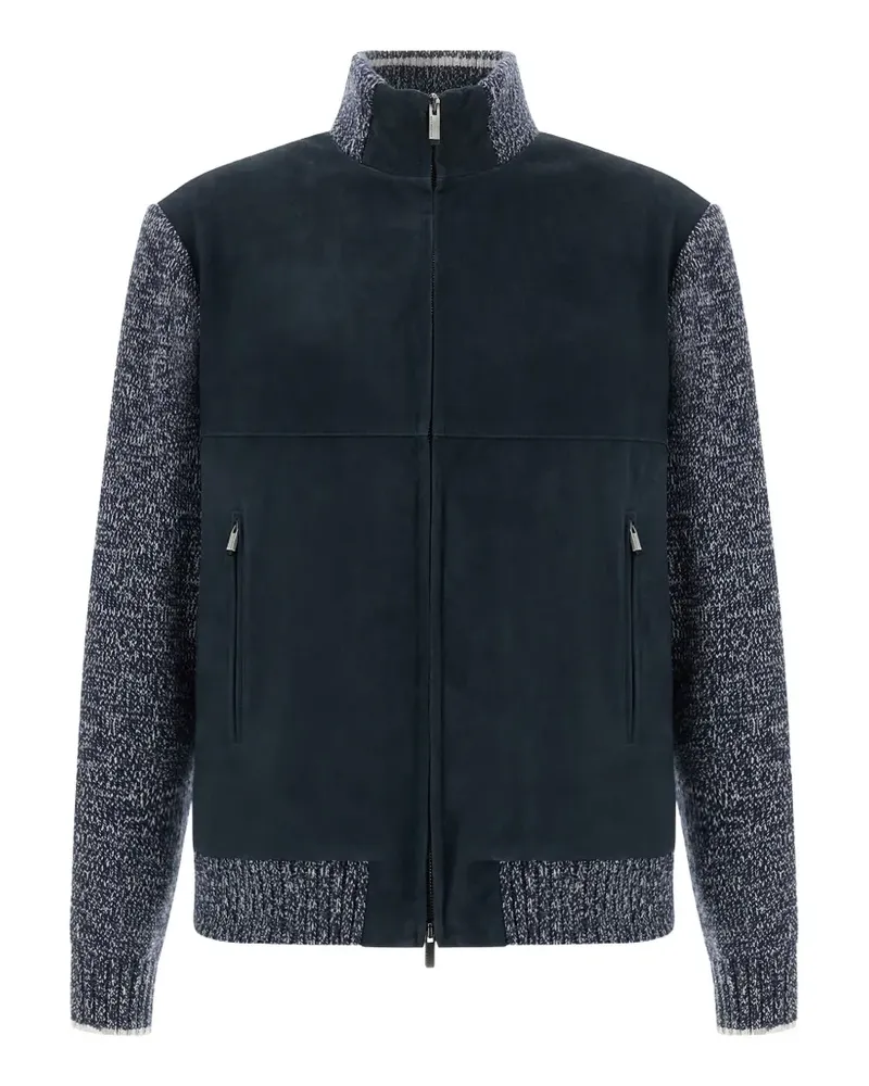 Paul & Shark Bomberjacke mit Reißverschluss - Blau Blau