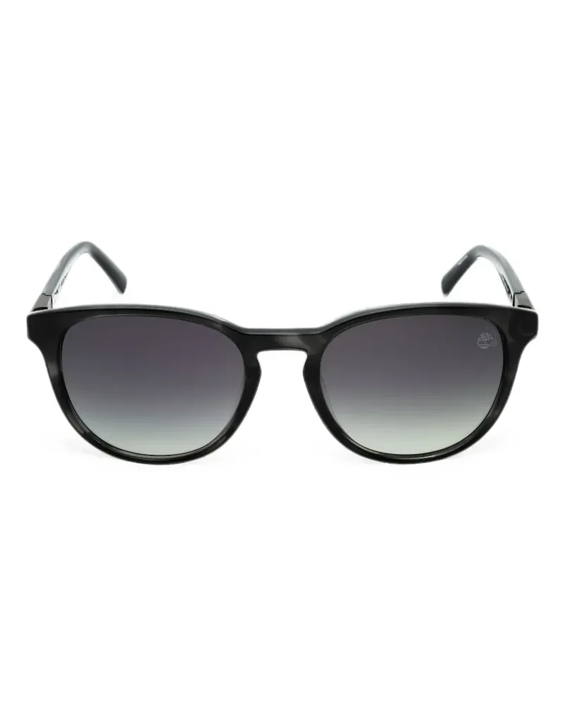 Timberland round-frame polarized sunglasses - Schwarz Schwarz