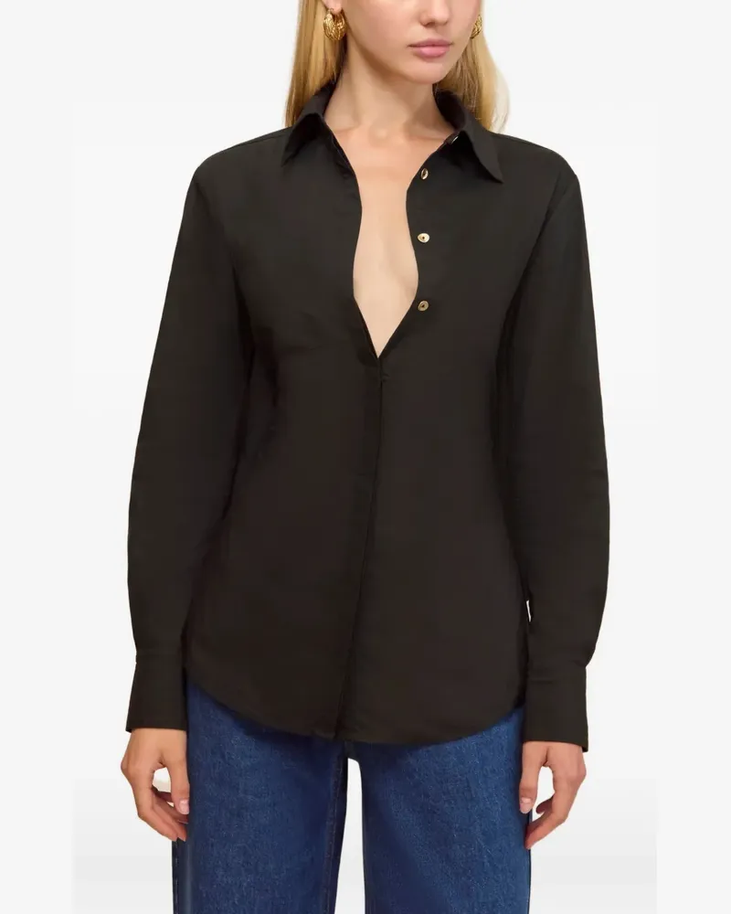 Cult Gaia Emelyn open-back shirt - Schwarz Schwarz