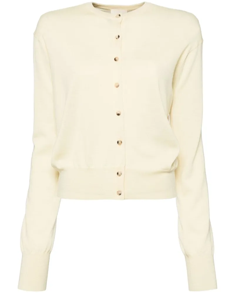 KHAITE Jackie Cardigan - Gelb Gelb
