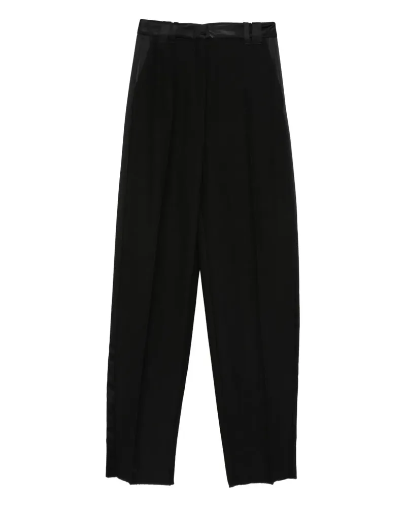 MARELLA pleated trousers - Schwarz Schwarz