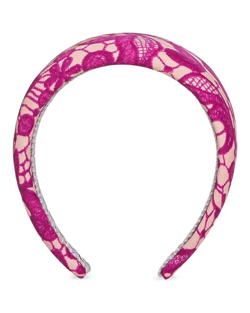 Gianluca Capannolo silk headband - Rosa Rosa
