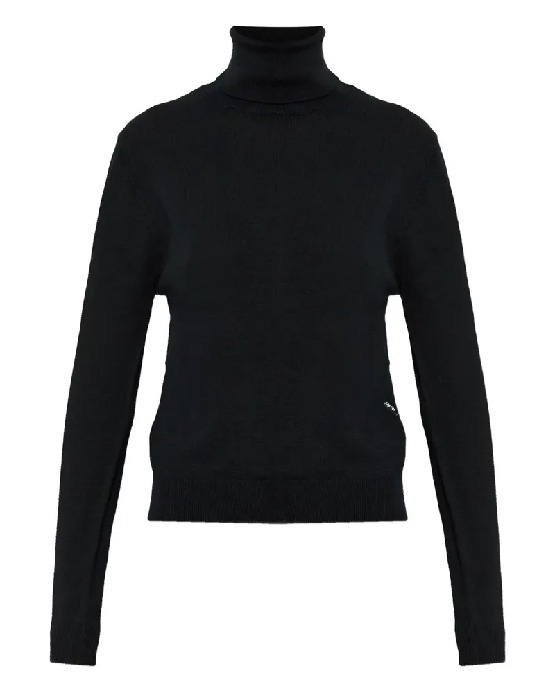 ADD roll-neck knit sweater - Schwarz Schwarz