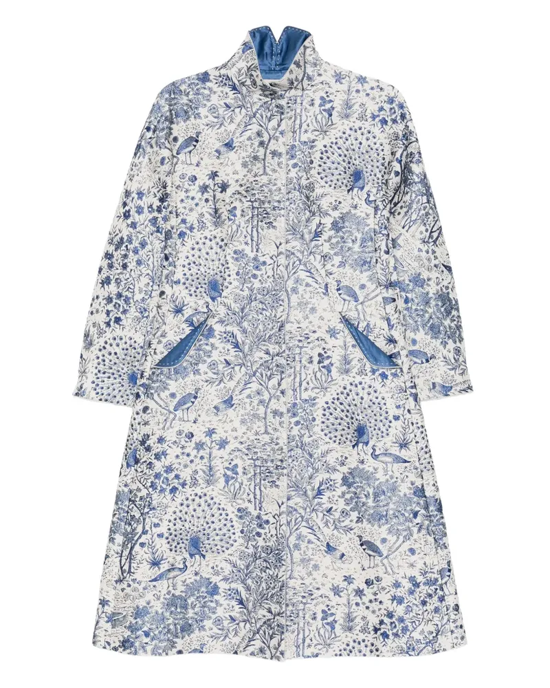 SHIATZY CHEN Scape-of-Curve Mantel - Blau Blau
