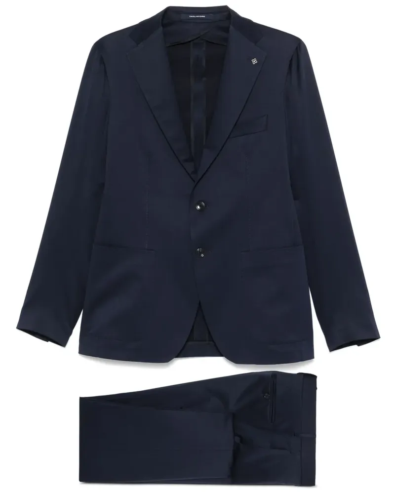 Tagliatore Einreihiger Anzug - Blau Blau