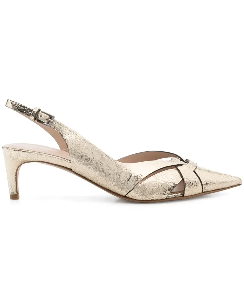 Roberto del Carlo Paris Pumps 50mm - Gold Gold