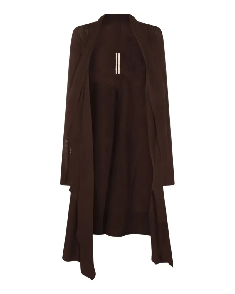 Rick Owens Gewickelter Cardigan - Braun Braun