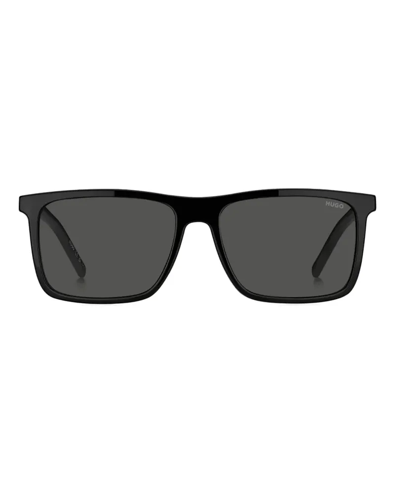 HUGO BOSS Clip-On-Sonnenbrille - Schwarz Schwarz