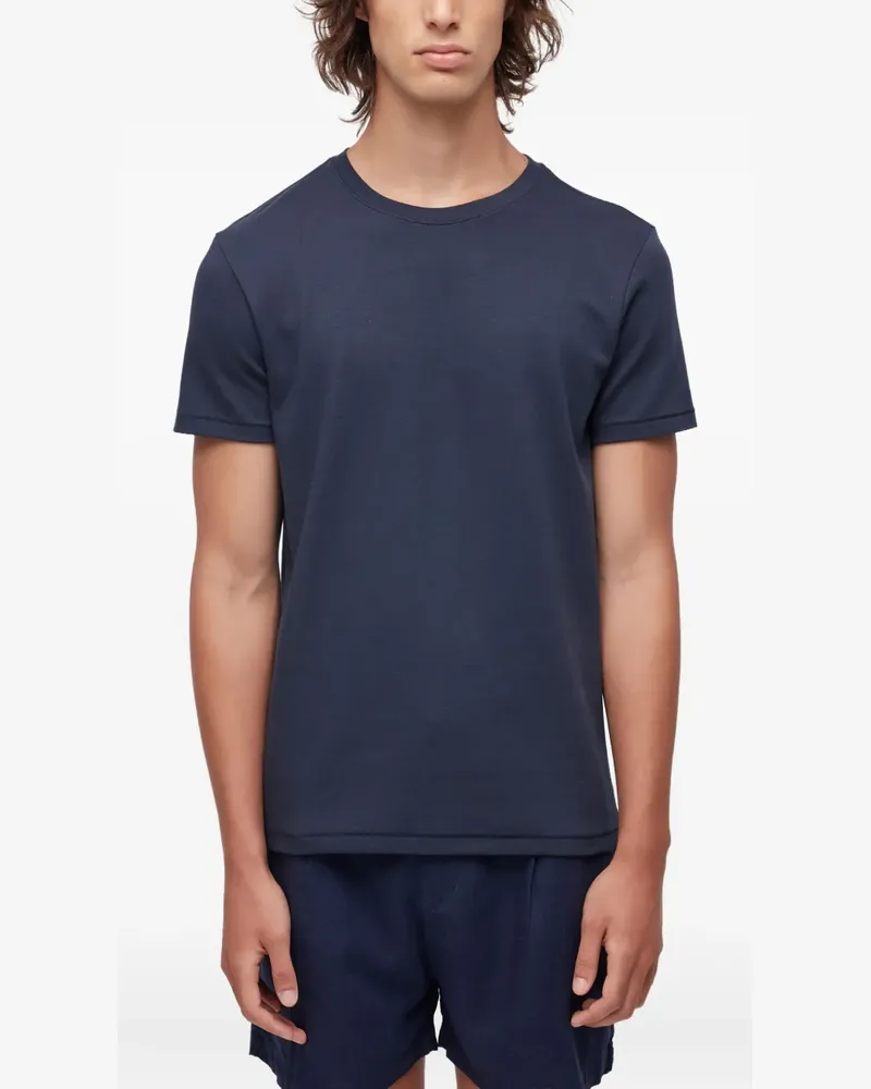 Osklen Supersoft Comfort T-Shirt mit rundem Ausschnitt - Blau Blau