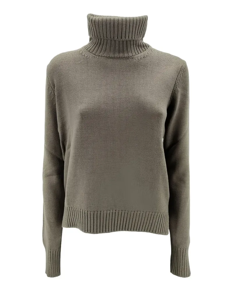 Gran Sasso roll-neck knitted top - Braun Braun