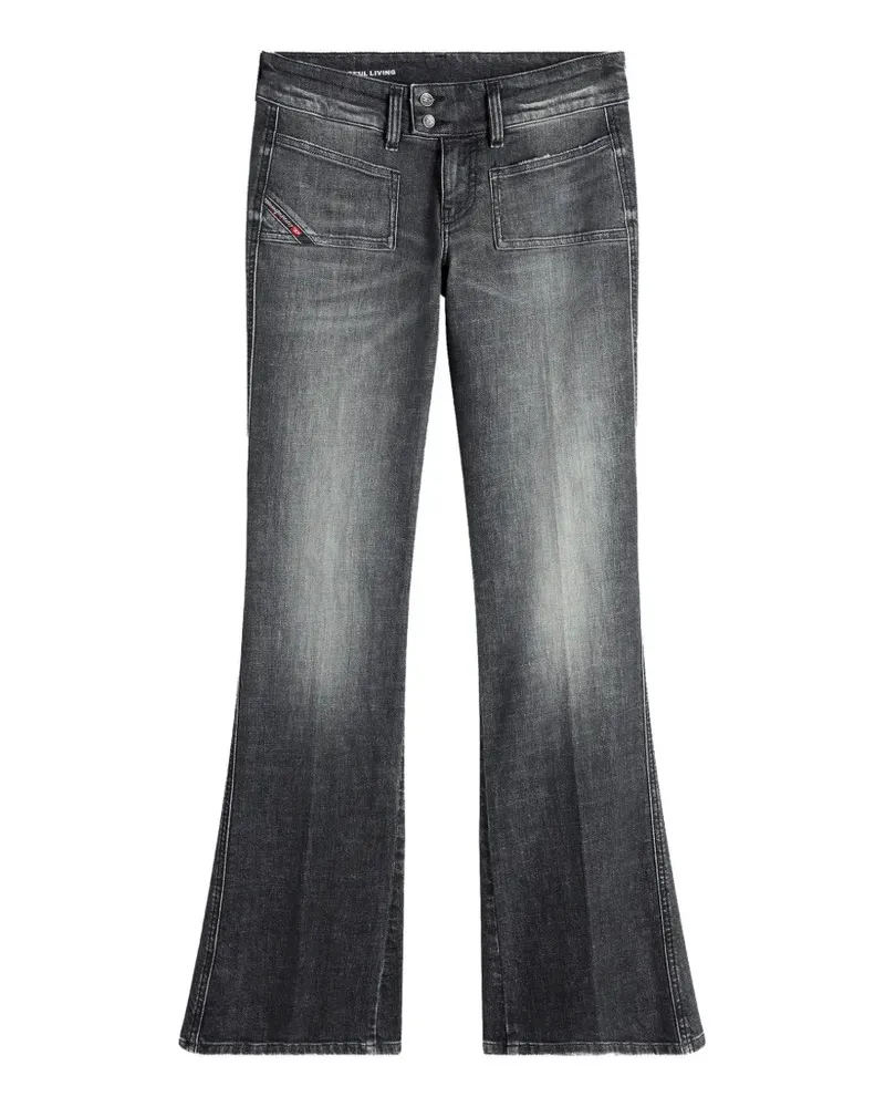 Diesel Bootcut-Jeans D-Hush - Grau Grau