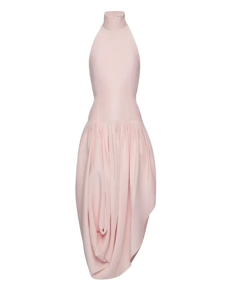 Magda Butrym halterneck draped dress - Rosa Rosa