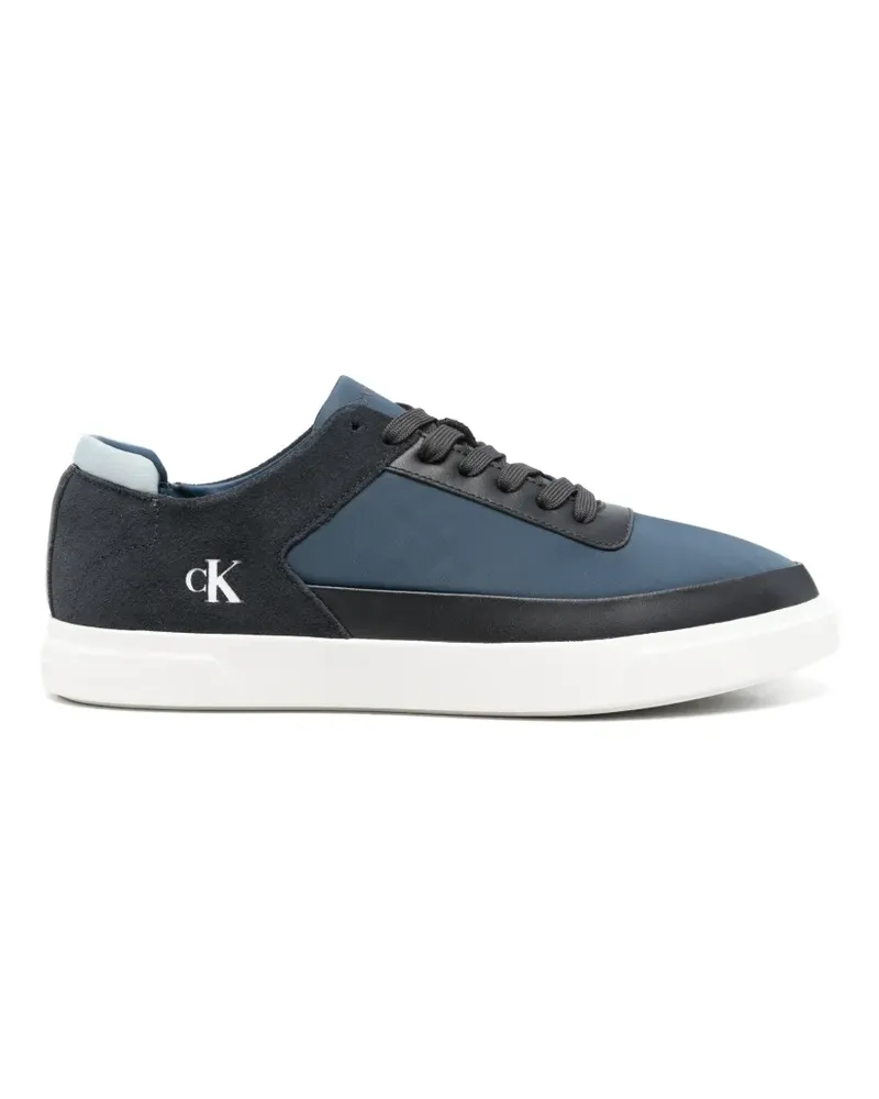 Calvin Klein Sneakers mit Logo-Print - Blau Blau