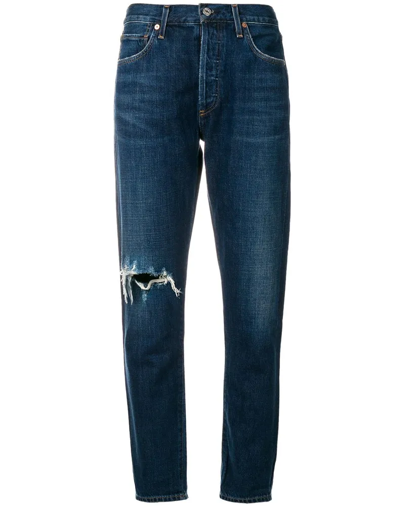 Citizens of humanity Boyfriend-Jeans Blau