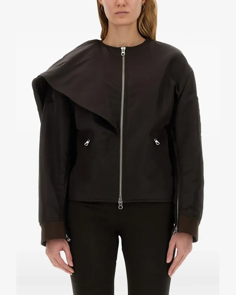 Courrèges zip jacket - Braun Braun