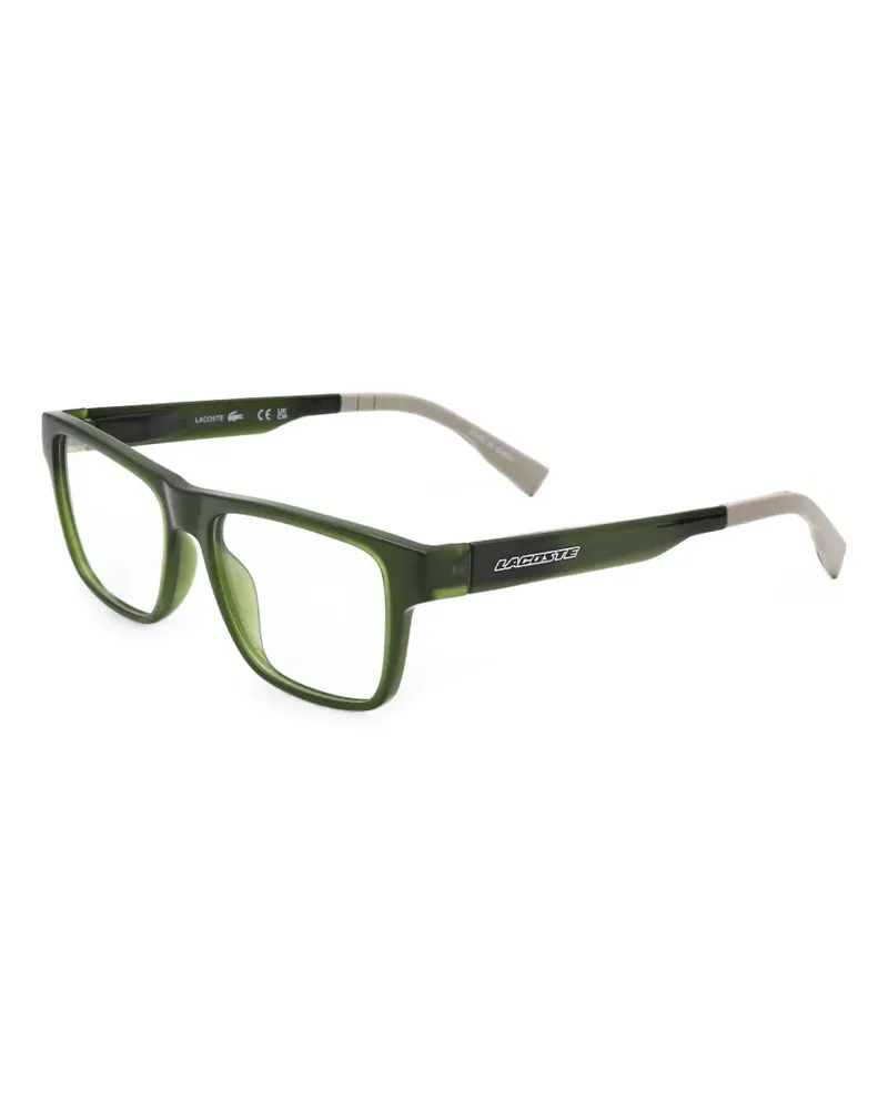 Lacoste Brille mit eckigem Gestell - Grün Grün