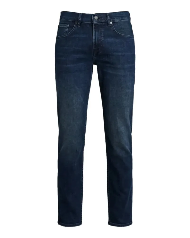 7 for all mankind Jeans mit Tragefalten - Blau Blau
