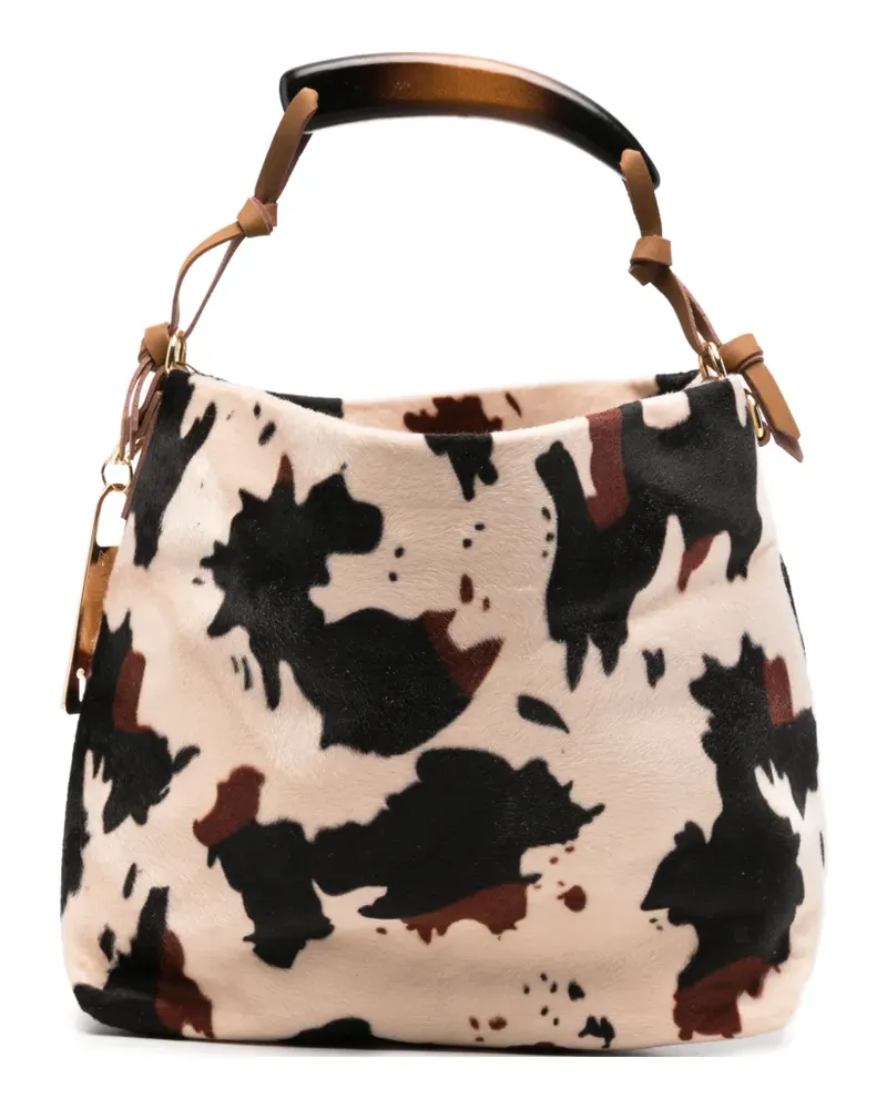 La Milanesa Tote Bag mit verstellbarem Riemen - Nude Nude