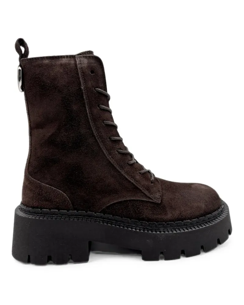 Vic Matié lace-up platform ankle boots - Braun Braun