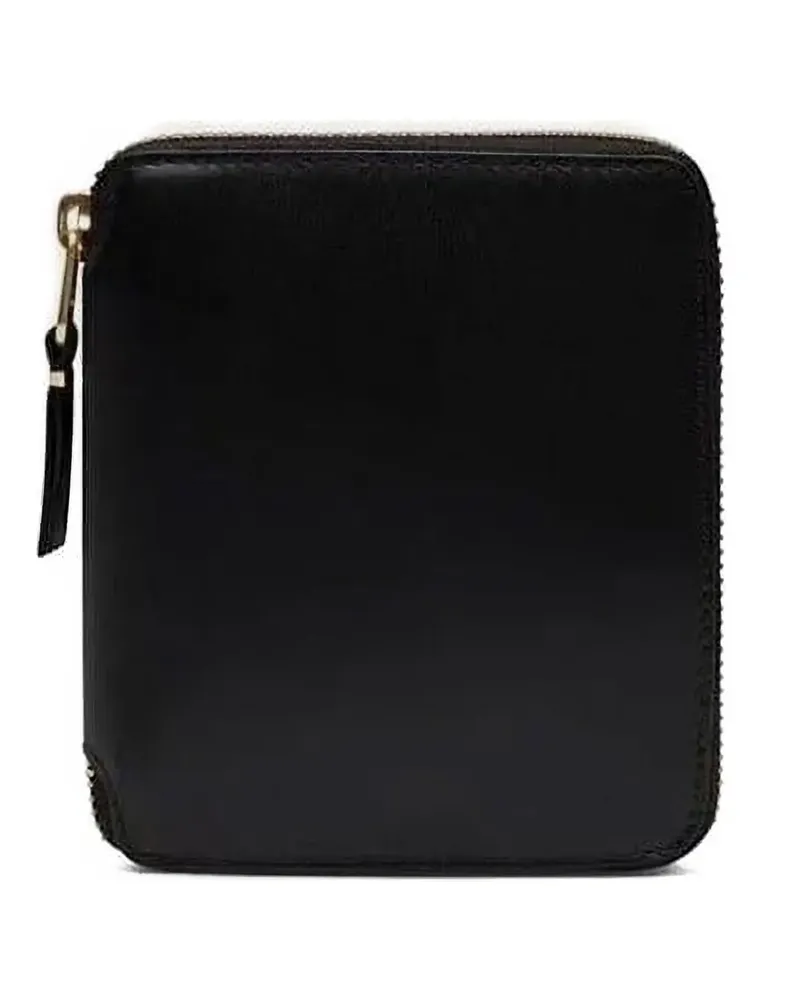 Comme des Garçons Portemonnaie mit Polka Dots - Schwarz Schwarz