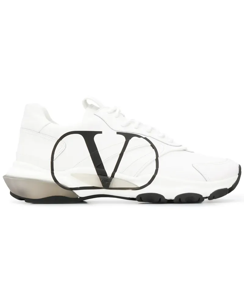 Valentino Garavani Sneakers mit Logo - Weiß Weiß