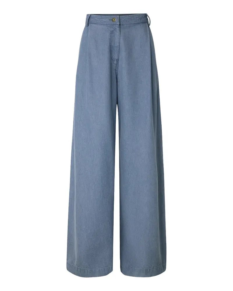 Sessùn Provenco button-fastening pants - Blau Blau