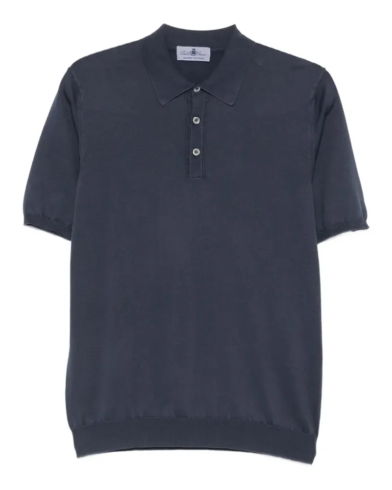 Della Ciana short-sleeve polo shirt - Blau Blau