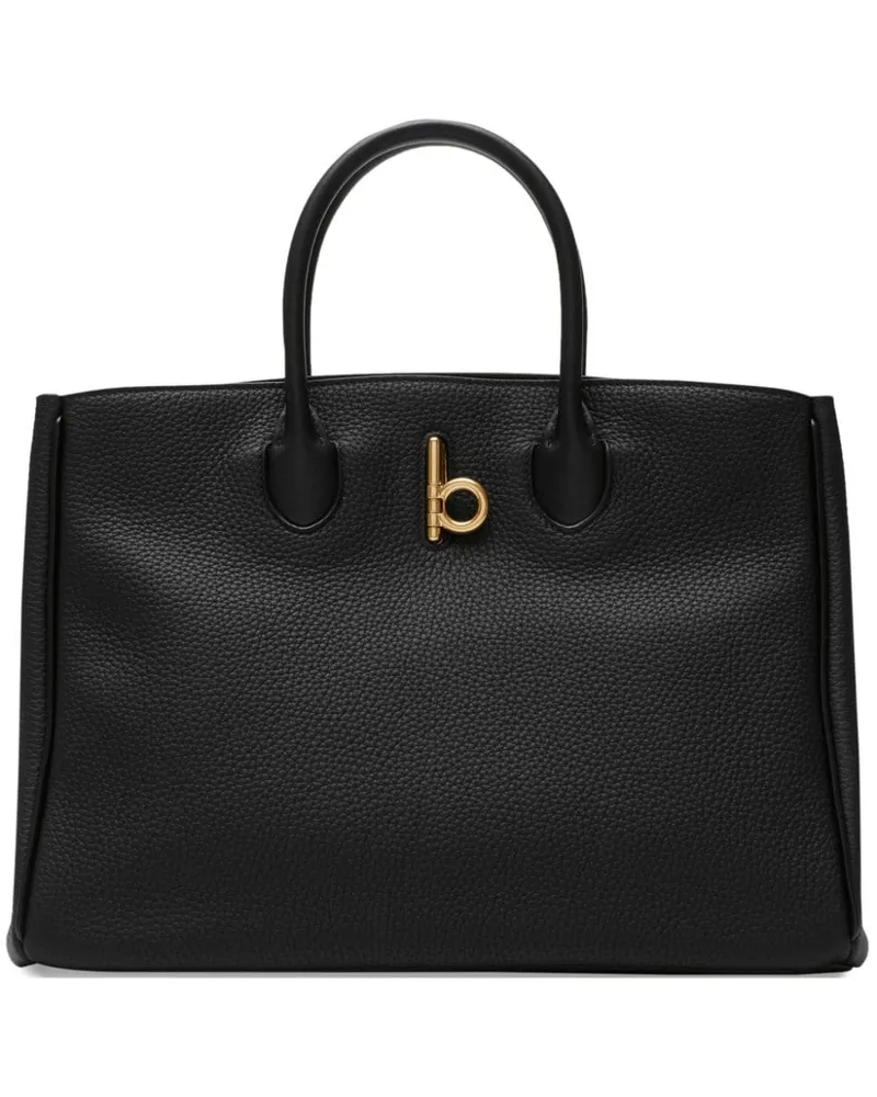 Burberry Kleine Rocking Horse Tote Bag - Schwarz Schwarz