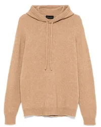 Roberto Collina Gestrickter Hoodie Nude