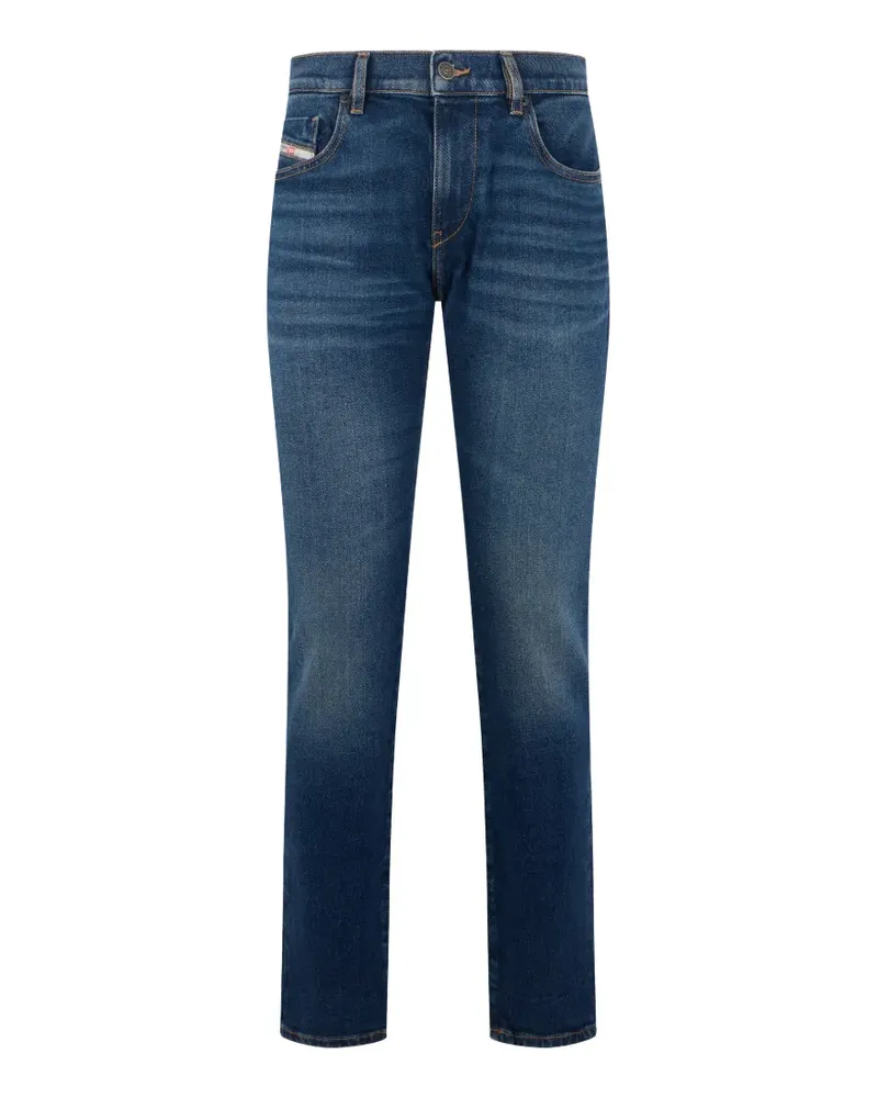Diesel faded straight-leg jeans - Blau Blau