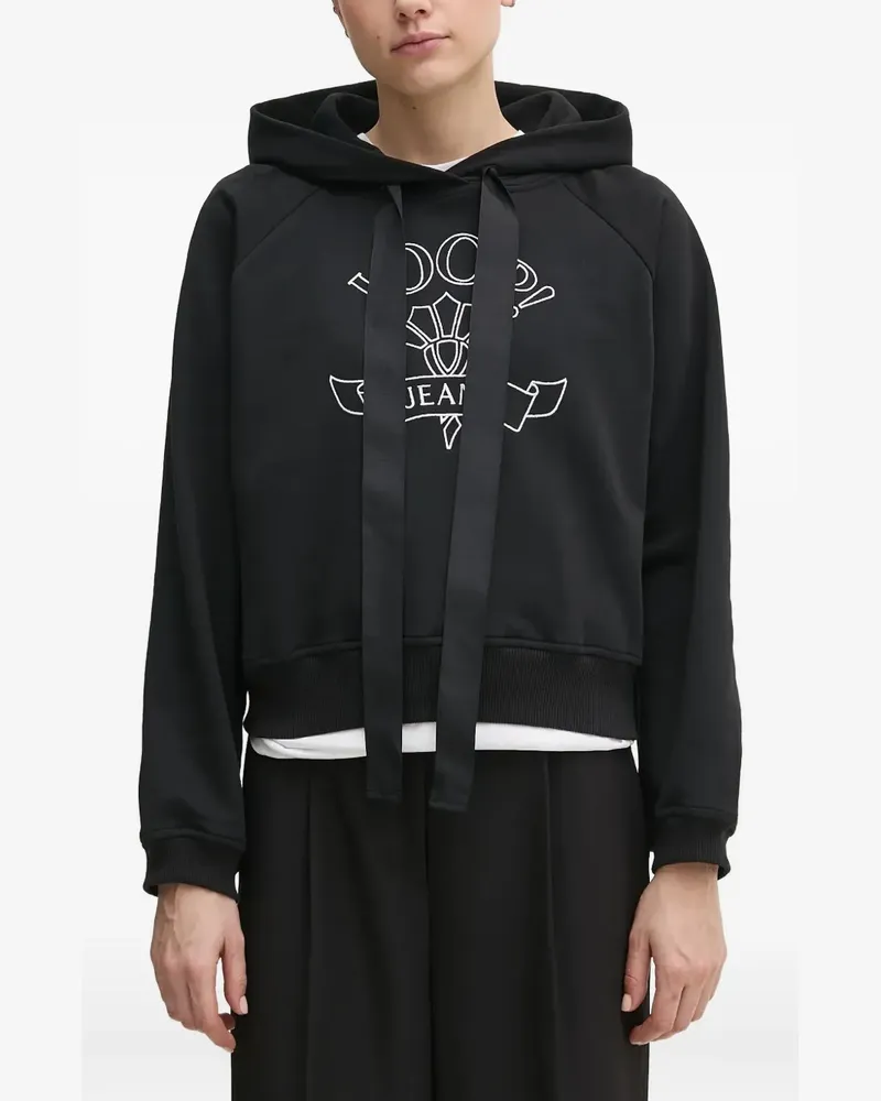 JOOP! Hoodie mit Kordelzug - Schwarz Schwarz